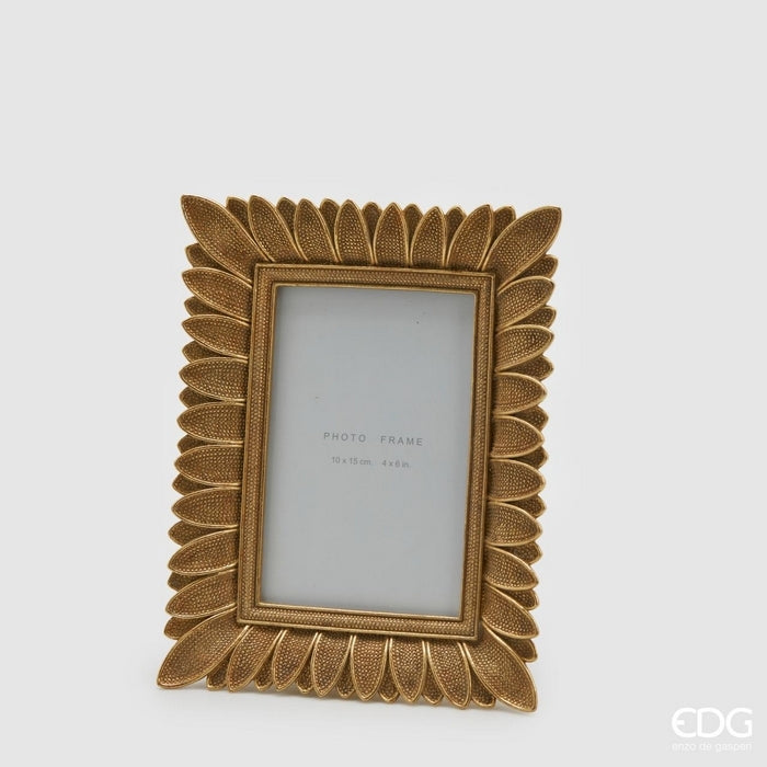 Portafoto rettangolare con petali - EDG - 34279067255000