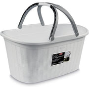 Cesta portabiancheria con manici - Elegance