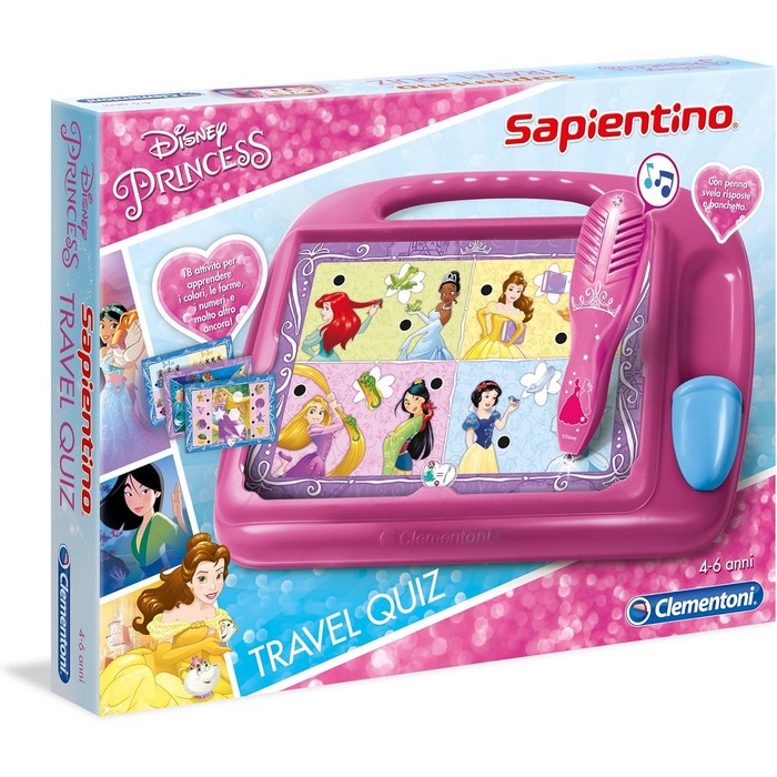 Sapientino Travel Quiz Disney Princess