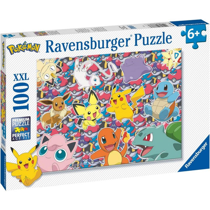 Puzzle per bambini 100 pezzi Pokemon