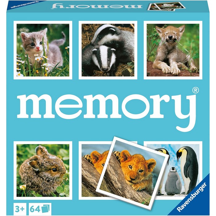 Memory Animal Babies gioco da tavolo