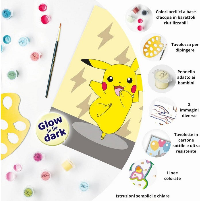 Creart kit pittura per bambini Pikachu