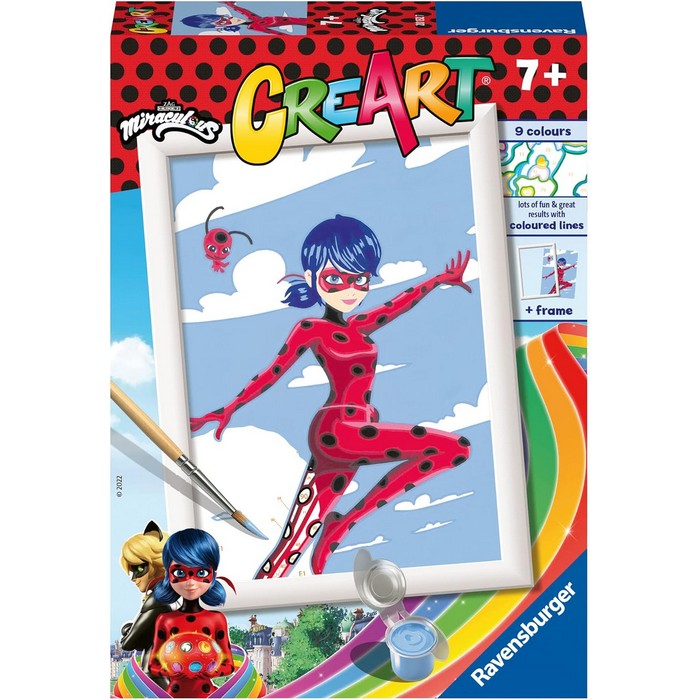 Creart kit pittura per bambini Miraculus