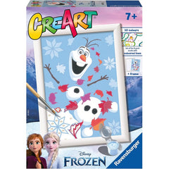 Creart kit pittura per bambini Frozen Olaf