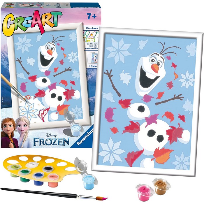 Creart kit pittura per bambini Frozen Olaf