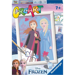 Creart kit pittura per bambini Frozen Sisters