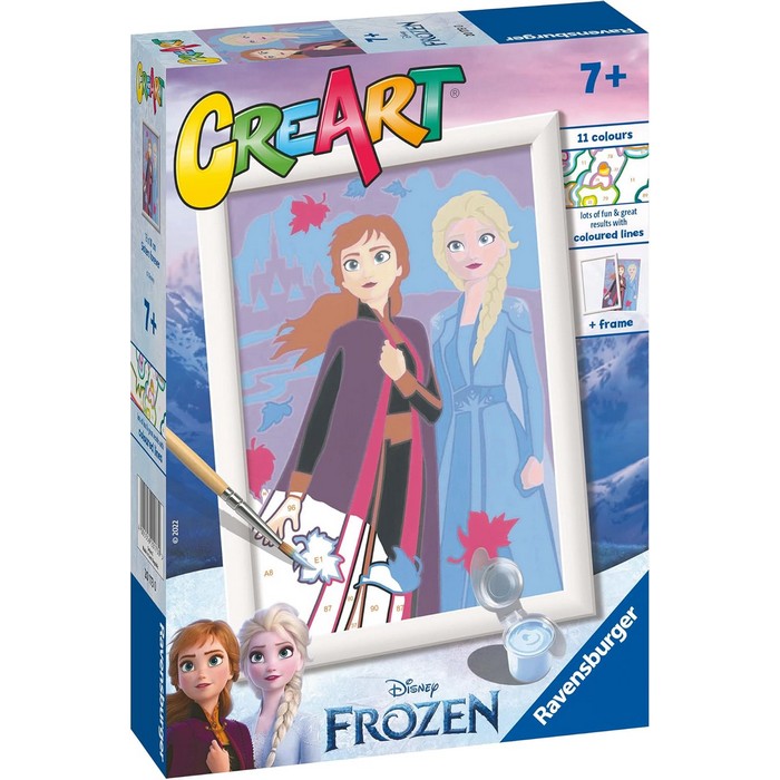 Creart kit pittura per bambini Frozen Sisters