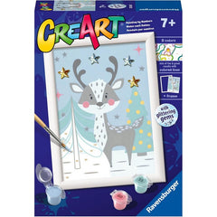Creart kit pittura per bambini Cervo Stellato