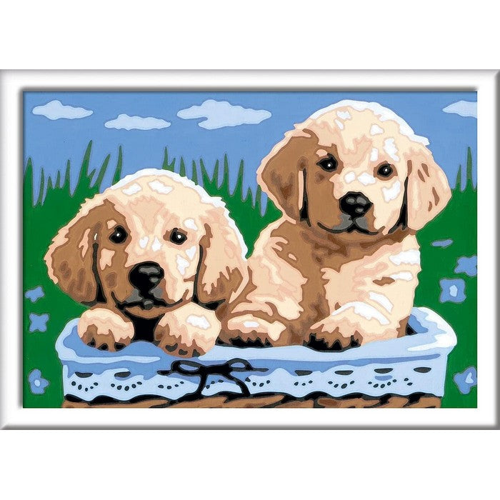 Creart kit pittura per bambini Cani Retriever