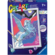 Creart kit pittura per bambini Pegaso Scintillante