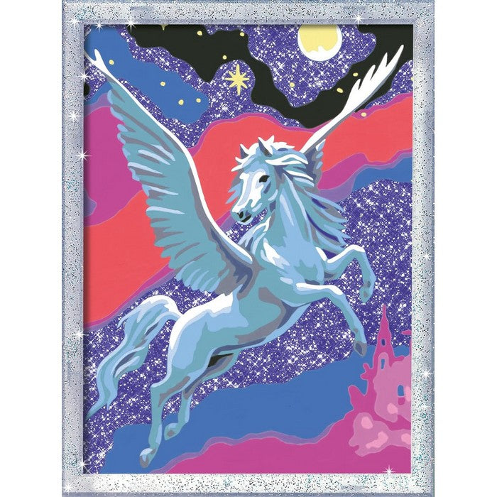Creart kit pittura per bambini Pegaso Scintillante