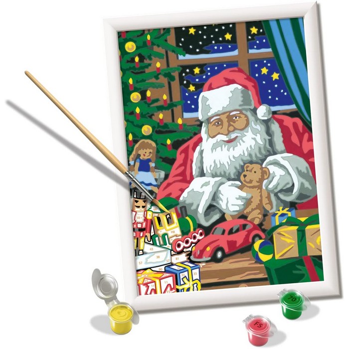 Creart kit pittura per bambini Babbo Natale