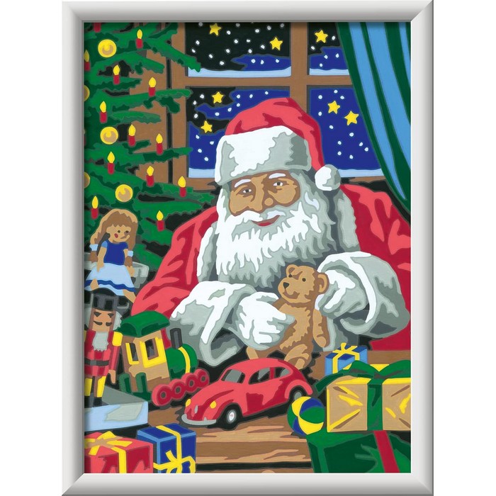 Creart kit pittura per bambini Babbo Natale