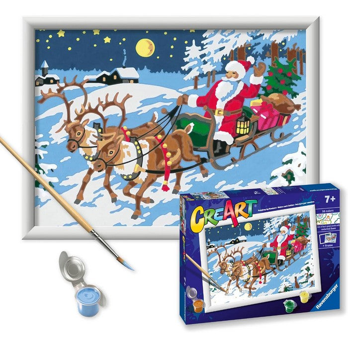 Creart kit pittura per bambini La Consegna Dei Regali