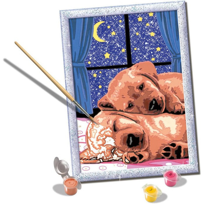 Creart kit pittura per bambini Coppia Di Cagnolini