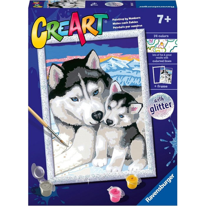 Creart kit pittura per bambini Husky
