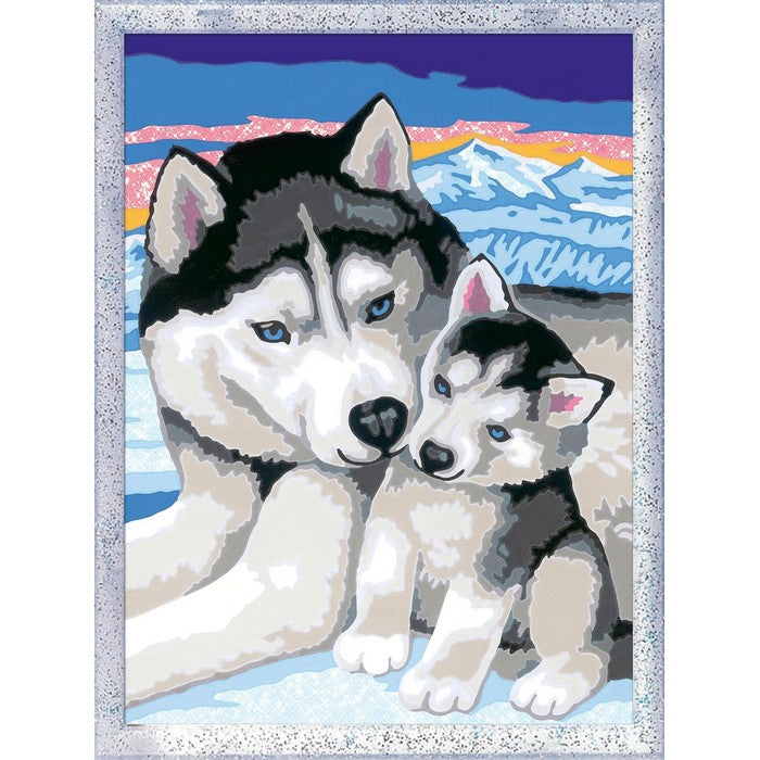 Creart kit pittura per bambini Husky