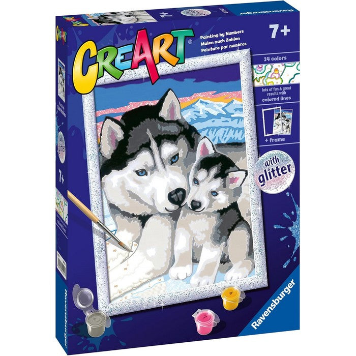 Creart kit pittura per bambini Husky