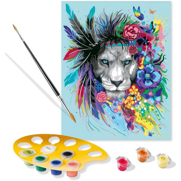 Creart kit pittura Boho Lion