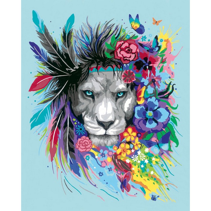 Creart kit pittura Boho Lion