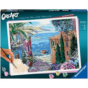 Creart kit pittura Paesaggio Mediterraneo