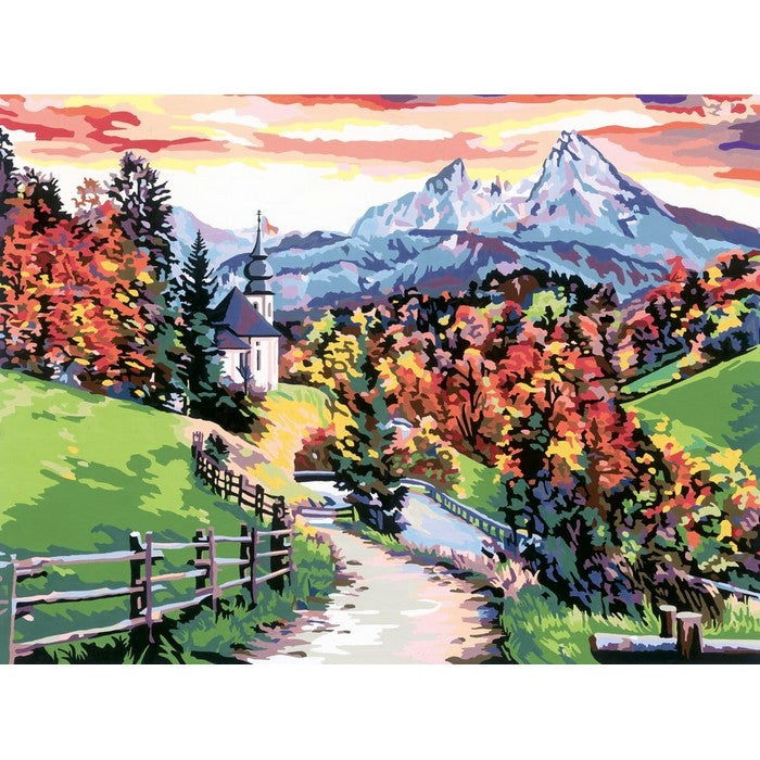 Creart kit pittura Paesaggio Prealpino