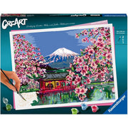 Creart kit pittura La Fioritura Dei Ciliegi In Giappone