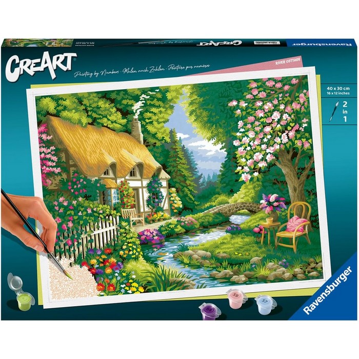 Creart kit pittura Cottage Al Fiume