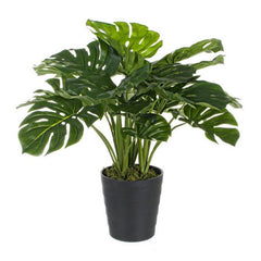 Pianta artificiale di filodendro per decorazione 65 cm