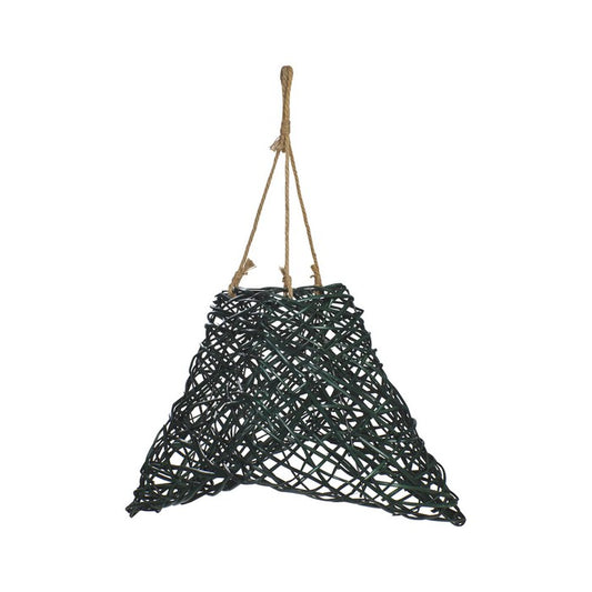 Lampadario svasato in rattan - NOVITA' HOME - 34277555273944