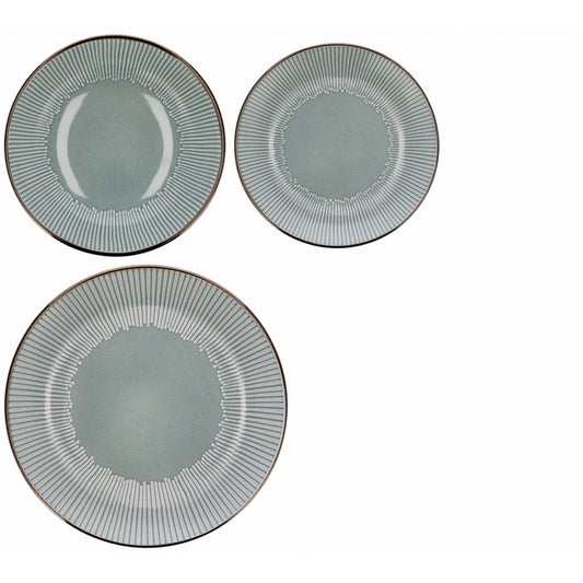 Servizio di piatti in ceramica 18 pezzi - AD TREND - 34276611391704