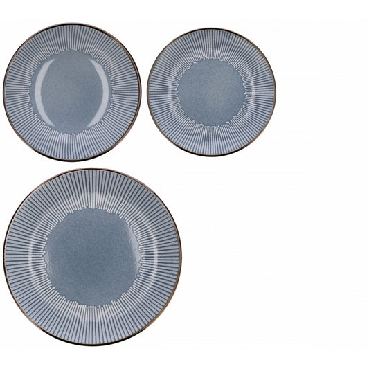 Servizio di piatti in ceramica 18 pezzi - AD TREND - 34276611391704