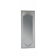 Specchio con cornice in legno 45x120 cm