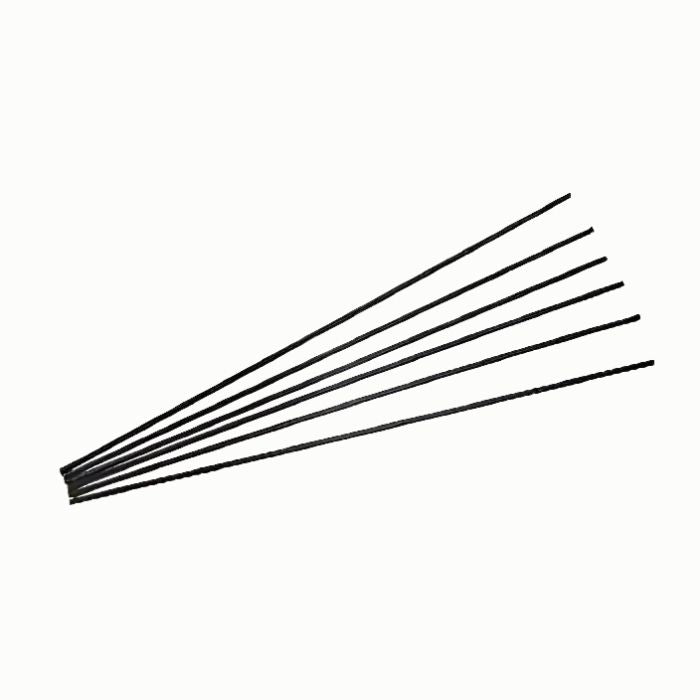 Set 6 bastoncini neri in fibra per diffusore di essenza 40 cm - MERCURY - 63803928019322
