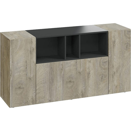 Credenza da soggiorno con 3 ante - Tamiko - FORES - 34266625867992