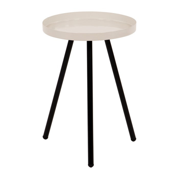 Tavolino tondo 3 gambe 30 cm - Dalton - CASA COLLECTION - 34265336774872