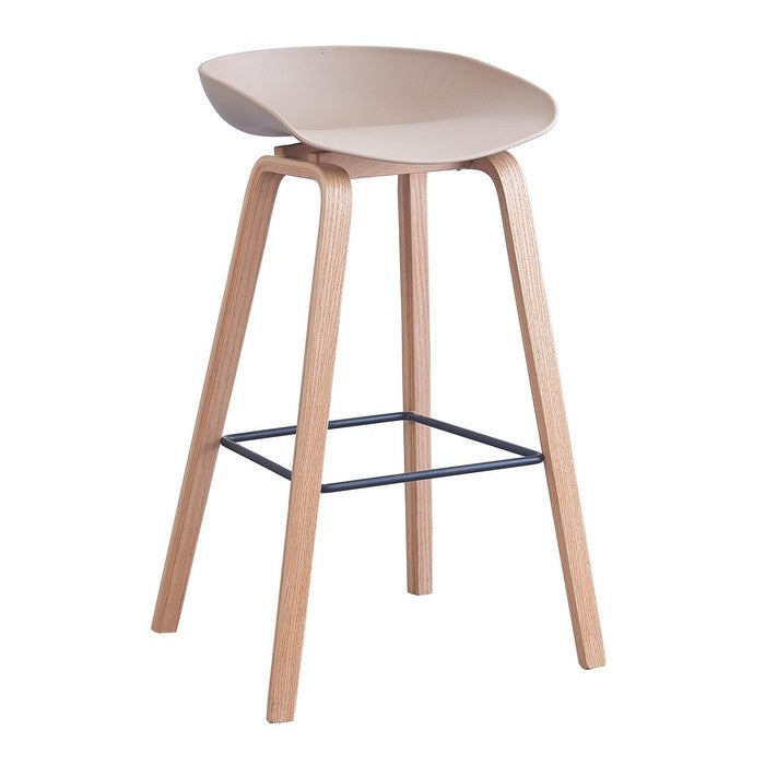 Sgabello scandinavo alto - Lelia - CASA COLLECTION - 34269236134104