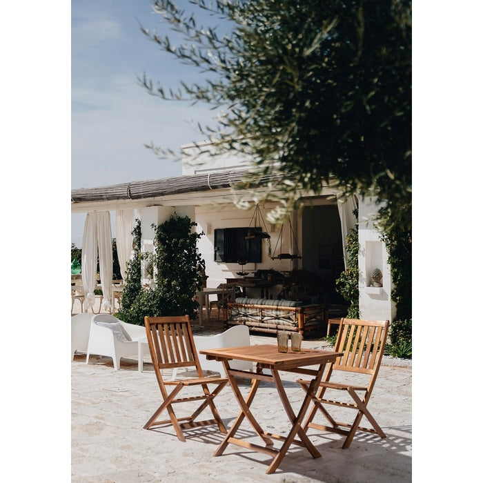 Tavolo in legno di acacia da giardino - Noemi - BIZZOTTO - 34272024166616