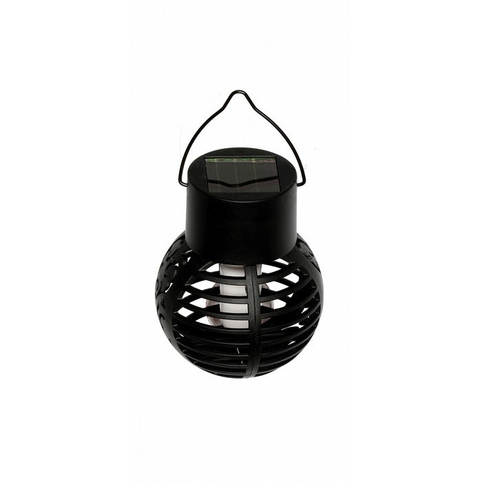 Lanterna solare con 6 LED bianco caldo
