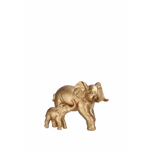 Decorazione elefanti in resina oro - AD TREND - 34269298163928