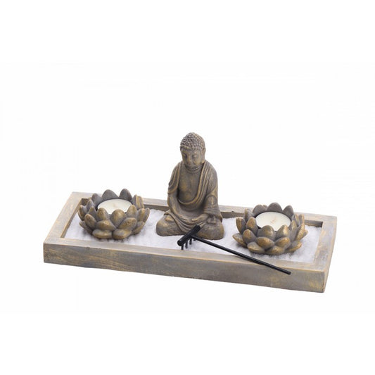Decorazione testa in cemento - Buddha - AD TREND - 34269299409112