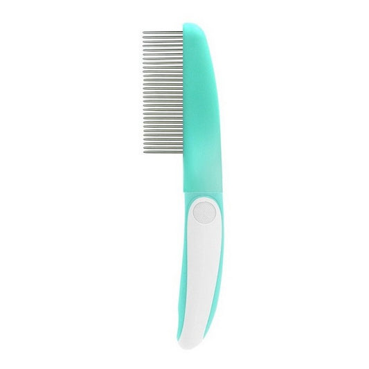 Pettine in metallo 29 denti per animali a pelo folto 5x22 cm - Hairmony - RECORD - 64405953479034