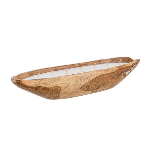 Candela ovale in legno - Akabe - BIZZOTTO - 34269300261080