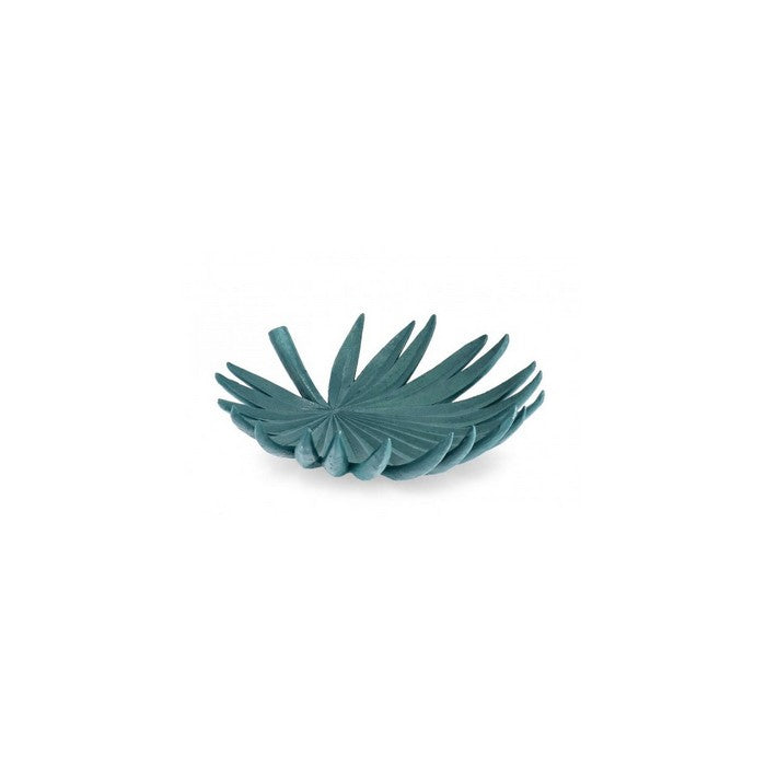 Centrotavola foglia verde 40x36 cm - Palong - BIZZOTTO - 64075307975034