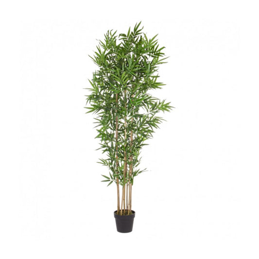 Pianta artificiale per decorazione con vaso - Bamboo - BIZZOTTO - 34260528333016