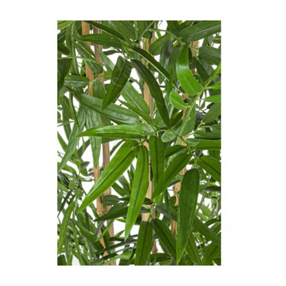 Pianta artificiale per decorazione con vaso - Bamboo