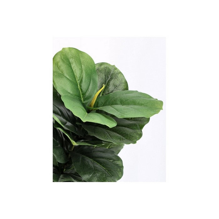 Pianca artificiale per decorazione con vaso 120 cm - Figus Lyrata