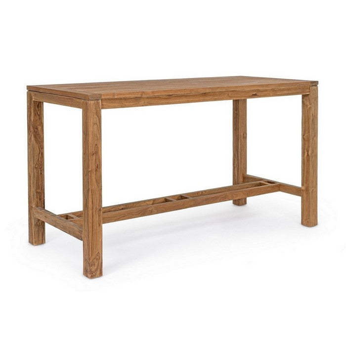 Tavolo alto da bar in legno teak - Maricruz - BIZZOTTO - 34269350101208