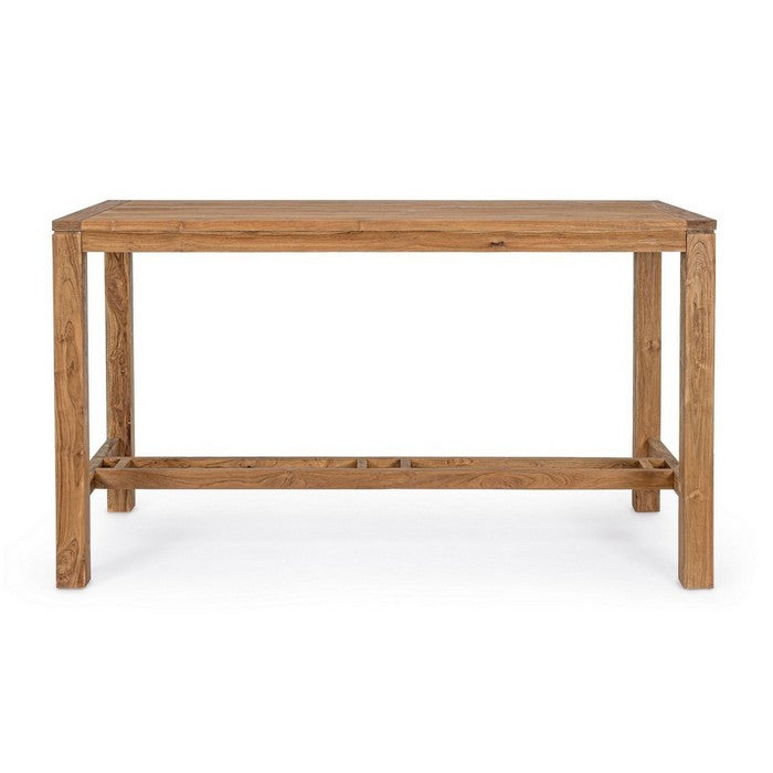 Tavolo alto da bar in legno teak - Maricruz - BIZZOTTO - 34279588921560