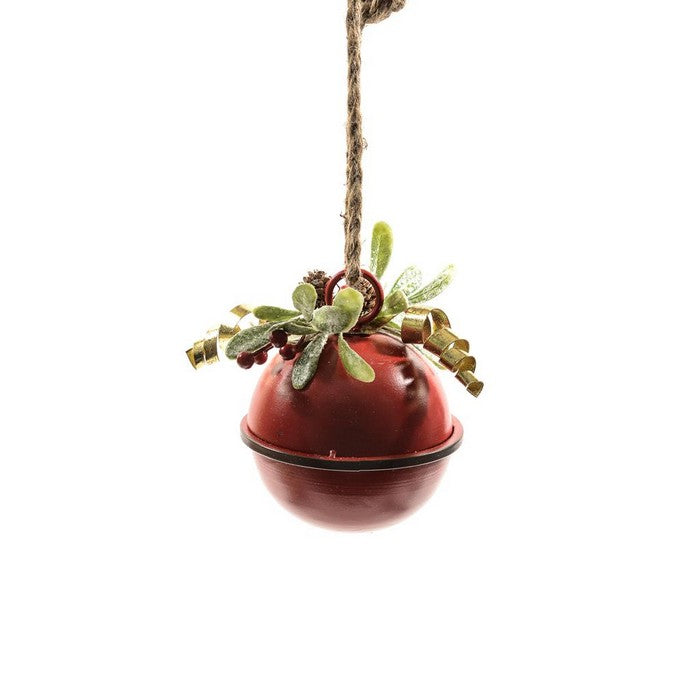 Campana natalizia in metallo